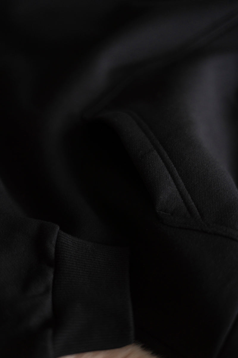 11:11 BLACK HOODIE