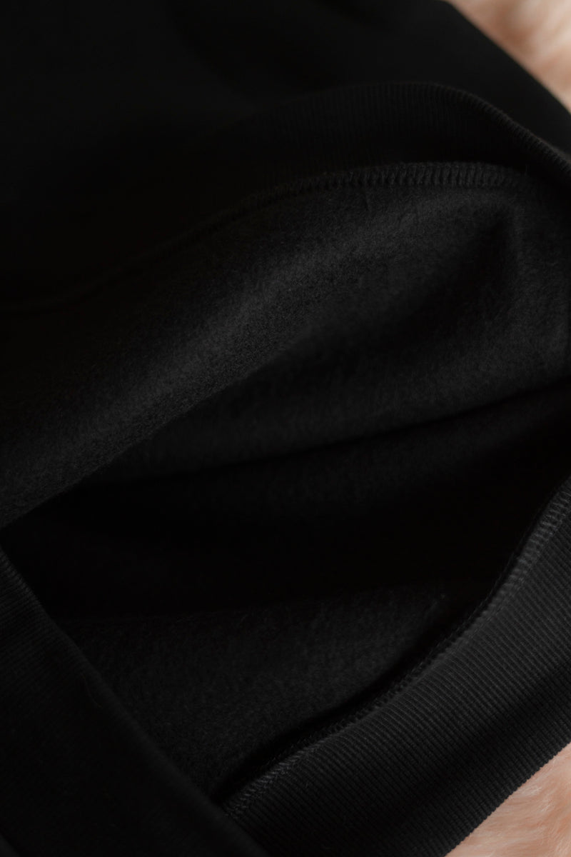 11:11 BLACK HOODIE