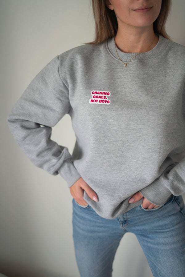 CHASING GOALS SWEATER
