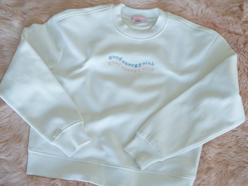 GOOD ENERGY CLUB SWEATER