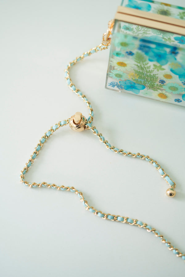 CROSS BODY COLORED CHAIN
