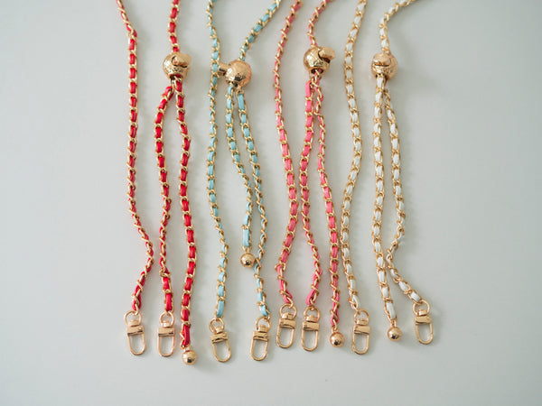 CROSS BODY COLORED CHAIN