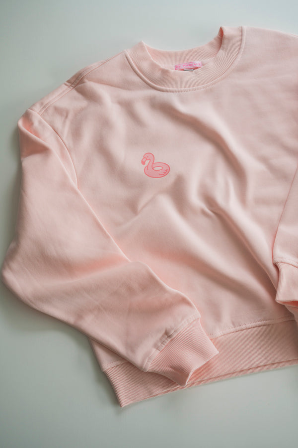 SUMMER ROSE PINK SWEATER