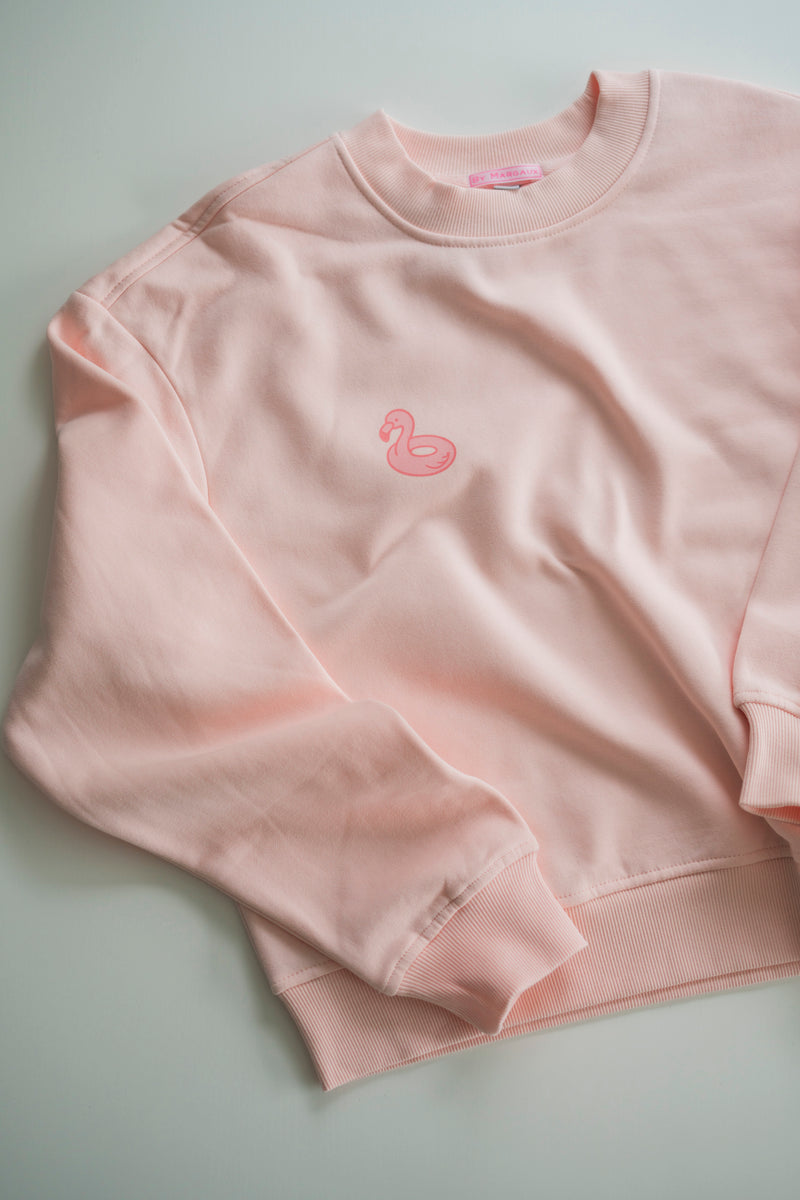 SUMMER ROSE PINK SWEATER