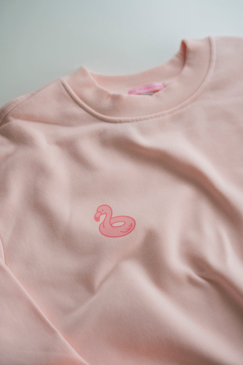 SUMMER ROSE PINK SWEATER