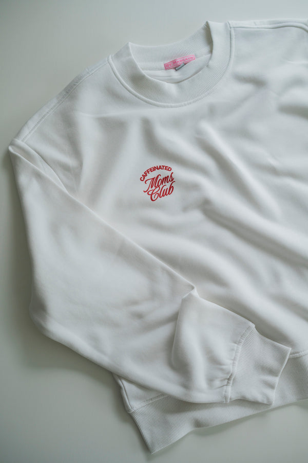 CAFFEINATED MOMS CLUB SWEATER