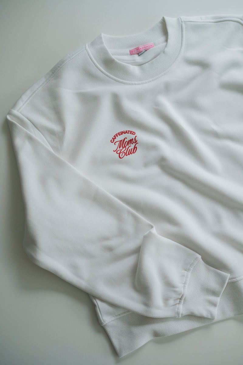 CAFFEINATED MOMS CLUB SWEATER