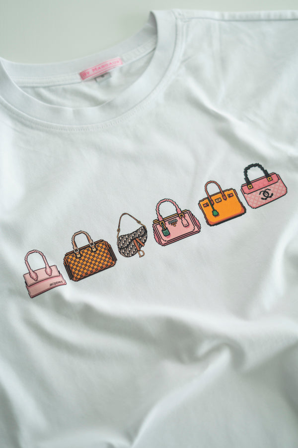 PIXEL HANDBAGS T-SHIRT