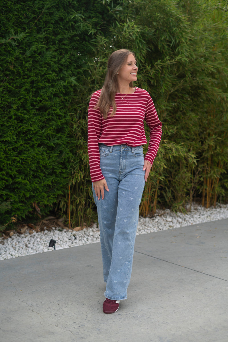 STRIPED LONGSLEEVE SWEATER