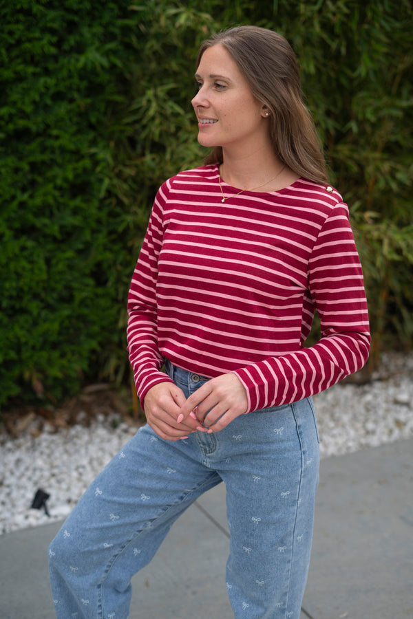 STRIPED LONGSLEEVE SWEATER