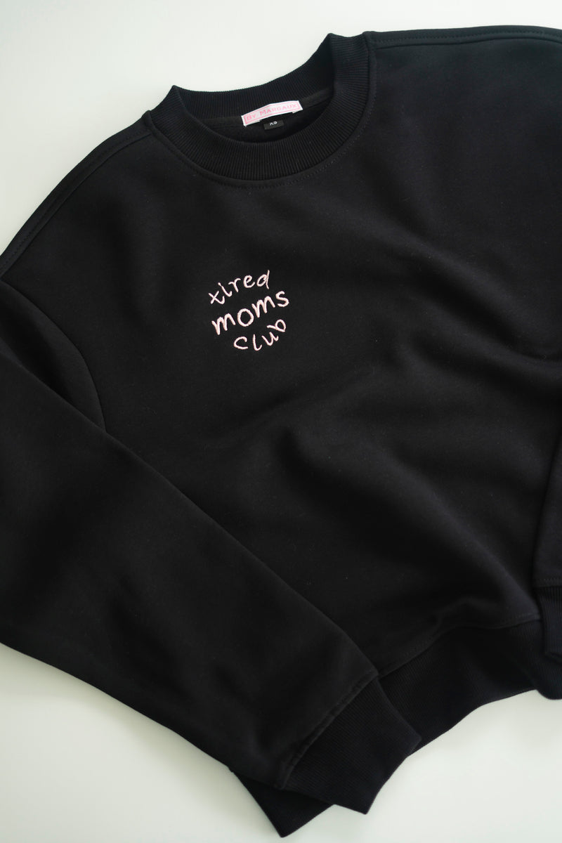 TIRED MOMS CLUB SWEATER
