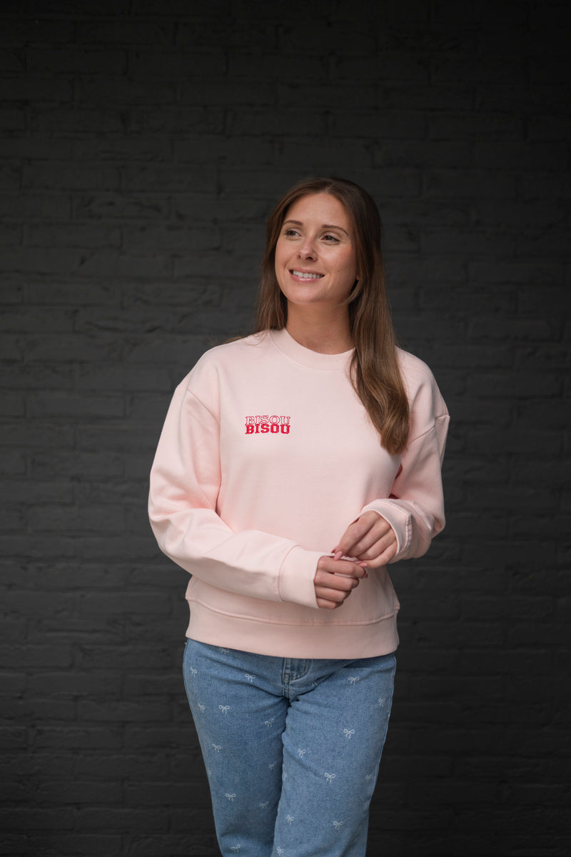 BISOU BISOU PINK SWEATER