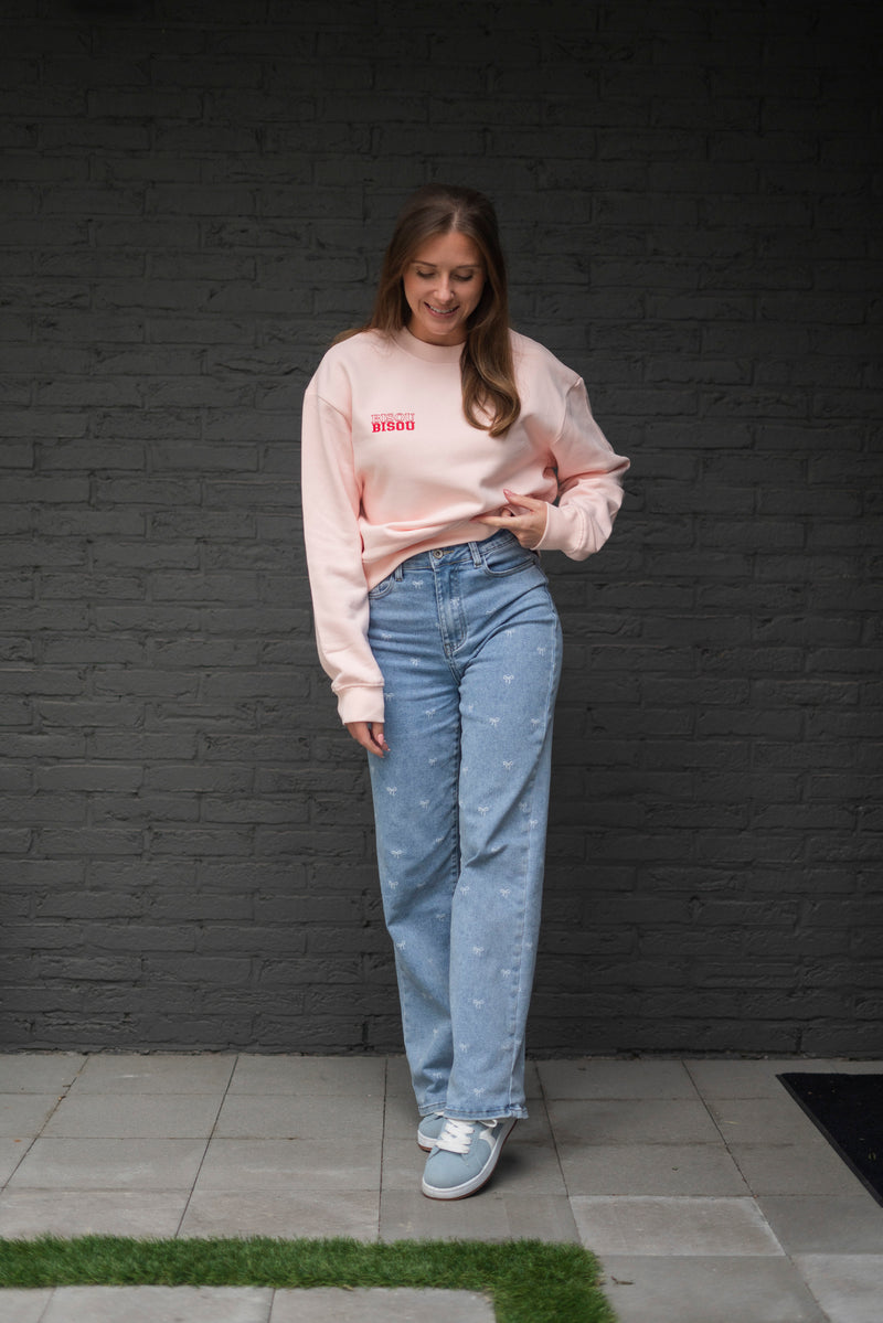 BISOU BISOU PINK SWEATER
