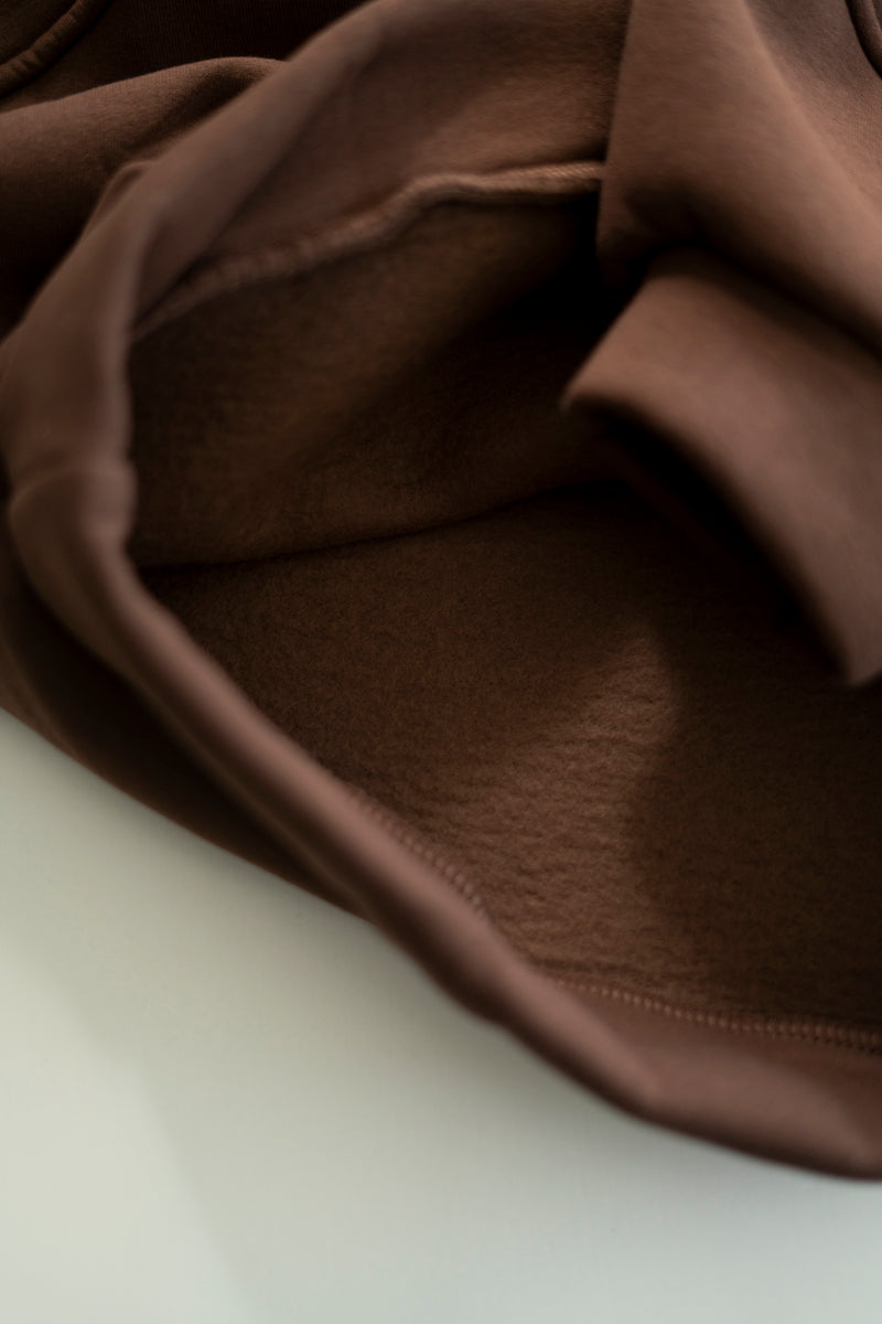C’EST LA VIE BROWN SWEATER