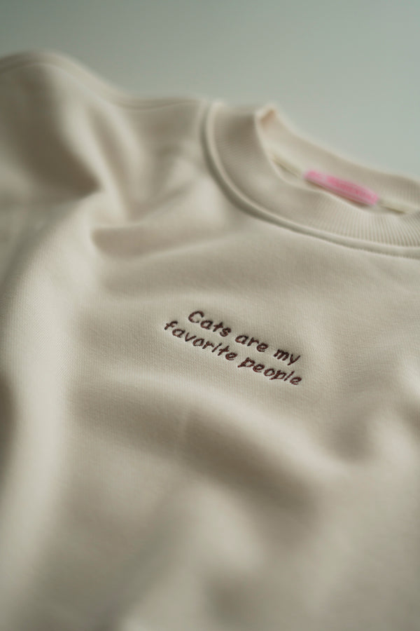 CATS BEIGE SWEATER