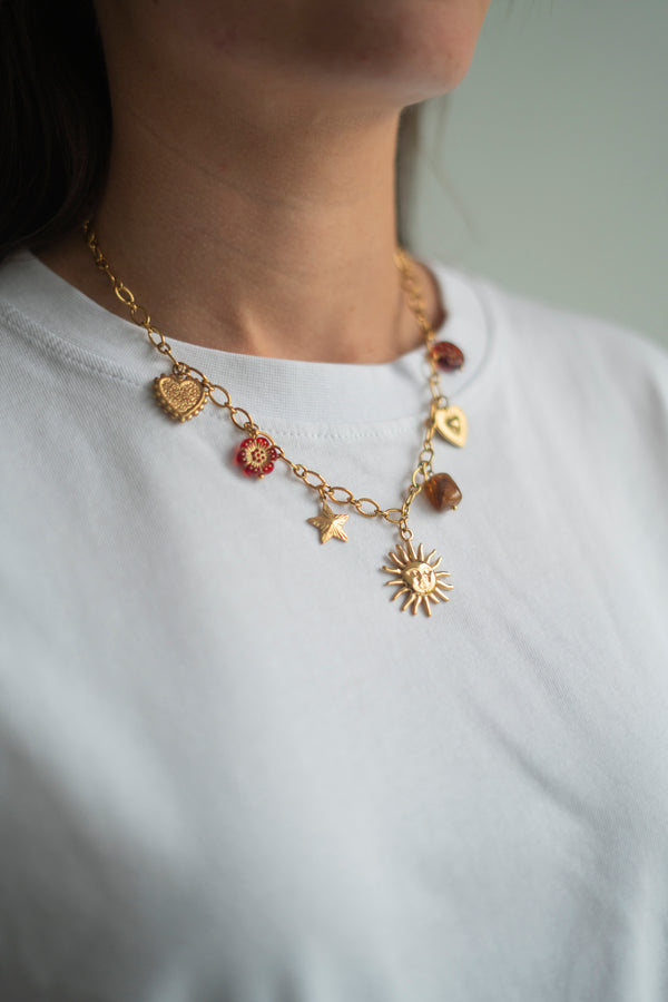 SUNSHINE CHARM NECKLACE