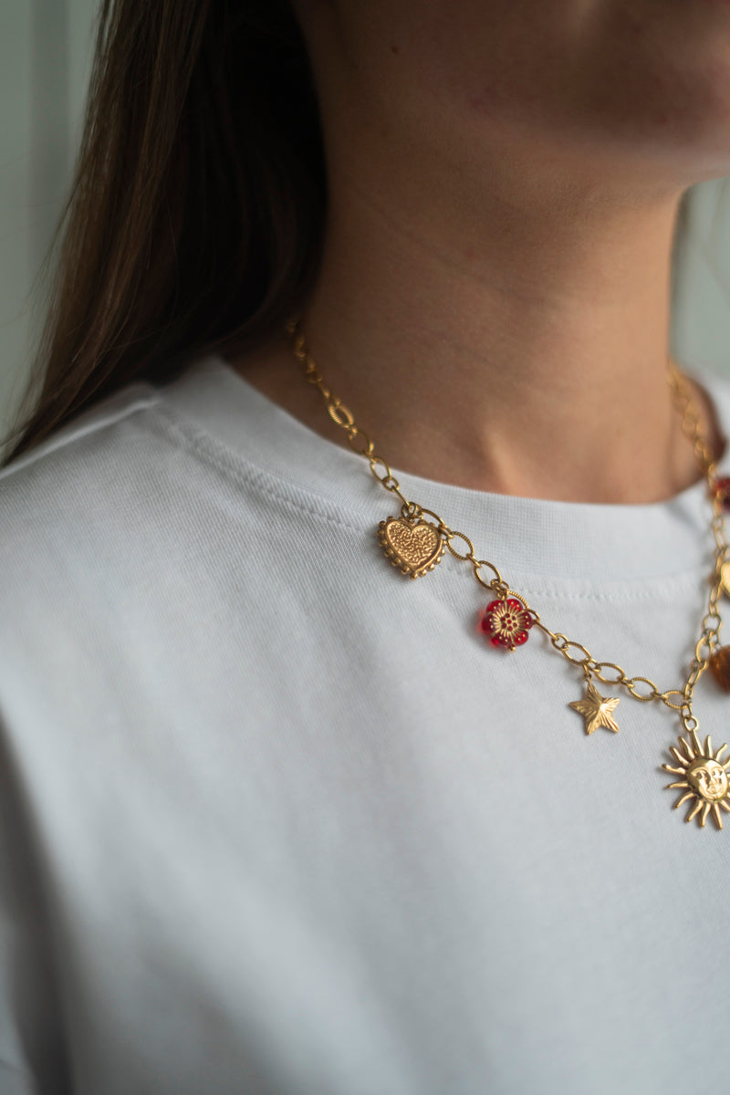 SUNSHINE CHARM NECKLACE