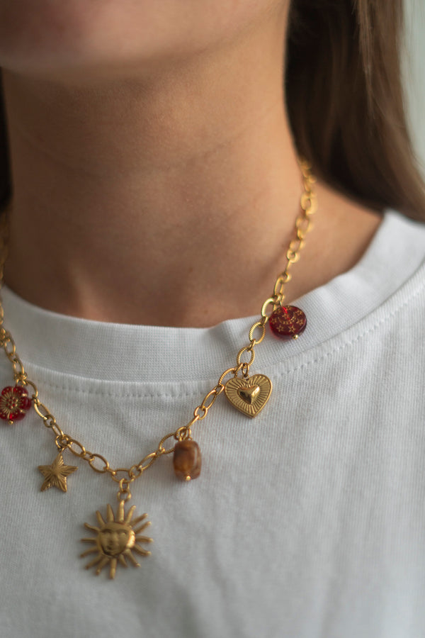 SUNSHINE CHARM NECKLACE