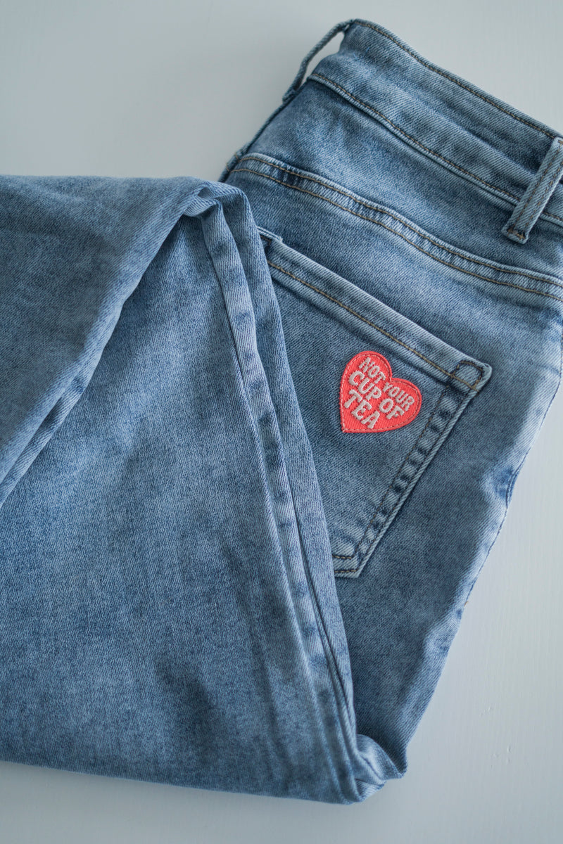 NOT YOUR CUP OF TEA MOM JEANS