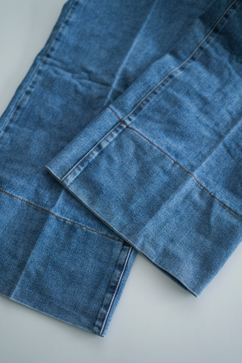 NOT YOUR CUP OF TEA WIDE LEG JEANS