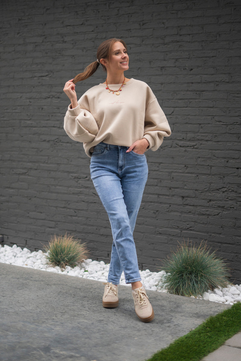 NOT YOUR CUP OF TEA MOM JEANS