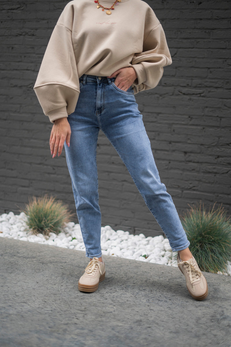 NOT YOUR CUP OF TEA MOM JEANS