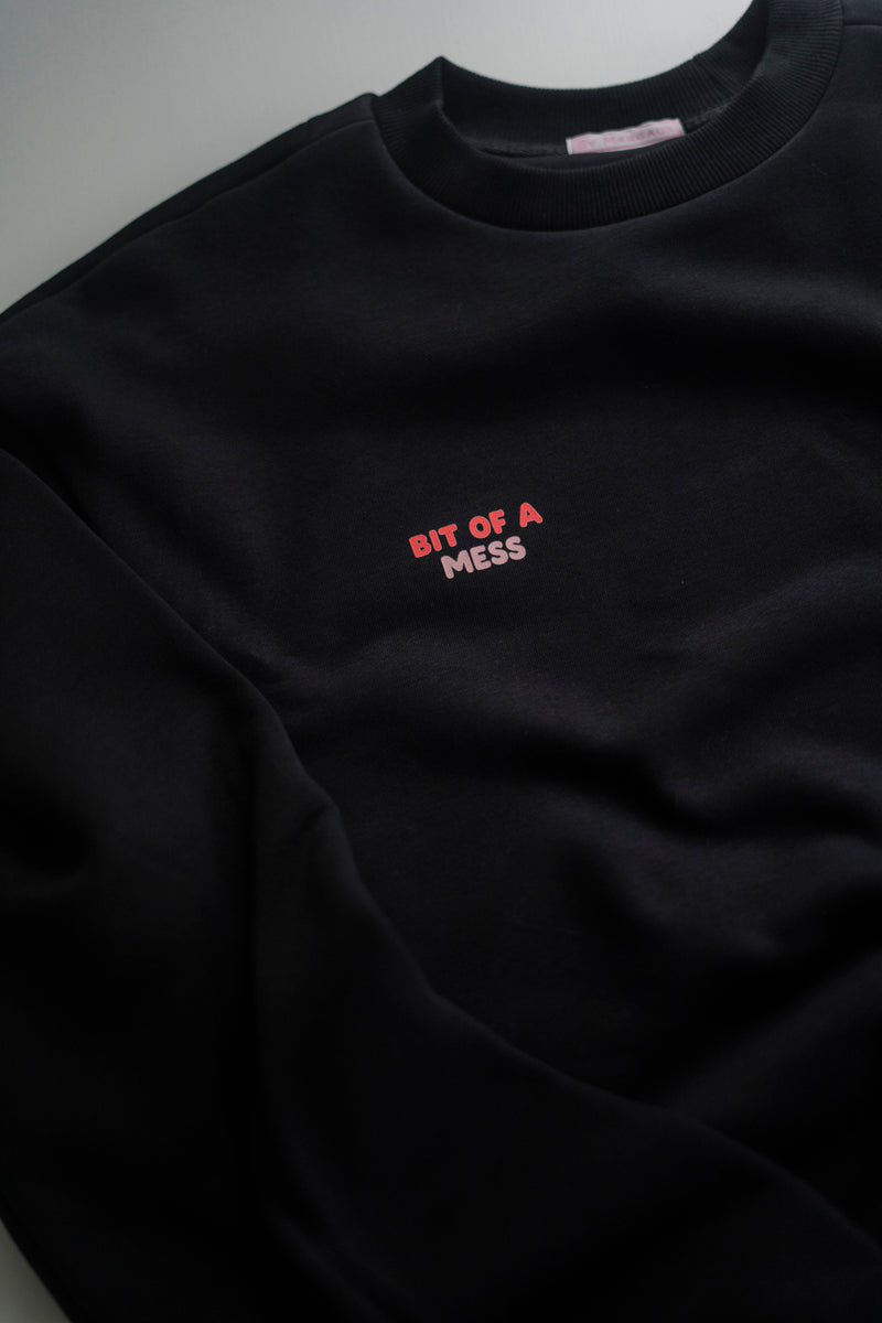 BIT OF A MESS SWEATER