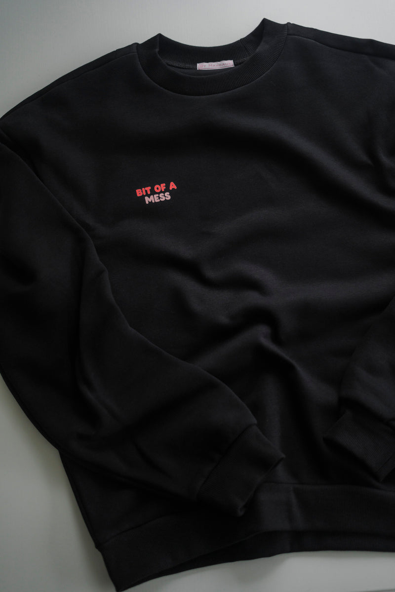 BIT OF A MESS SWEATER