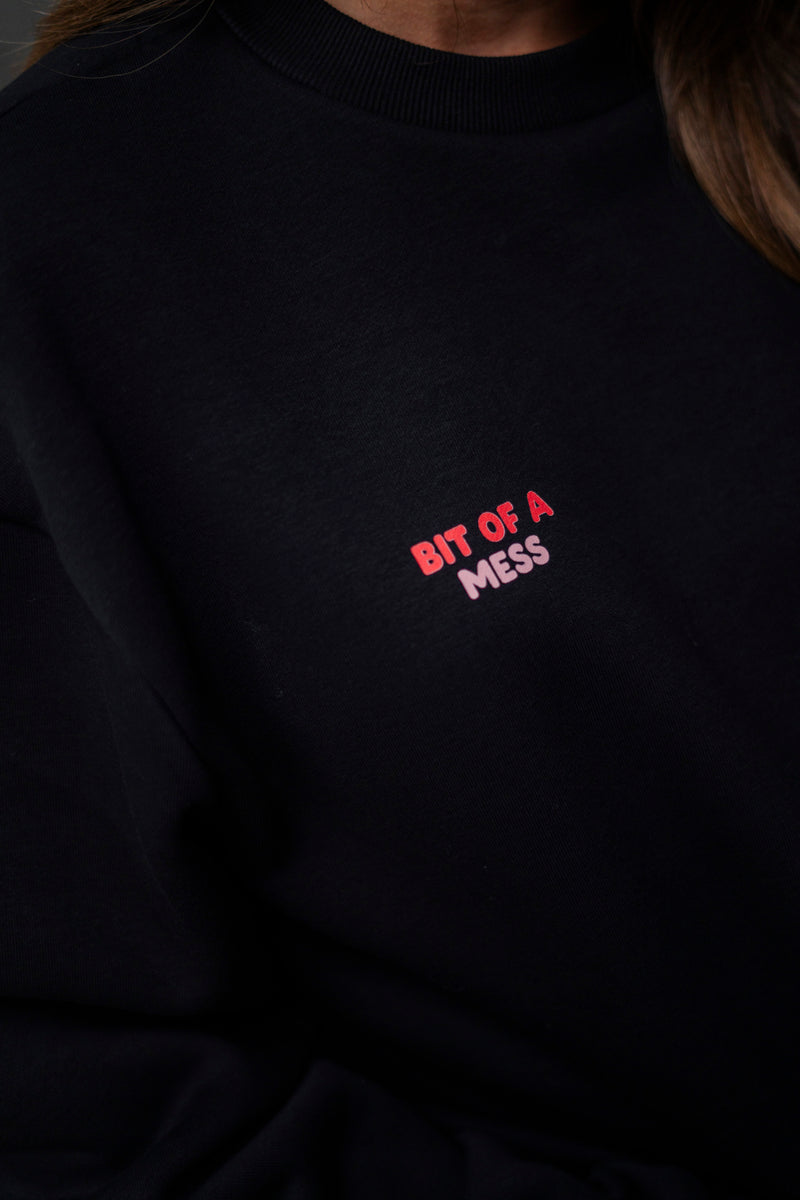 BIT OF A MESS SWEATER