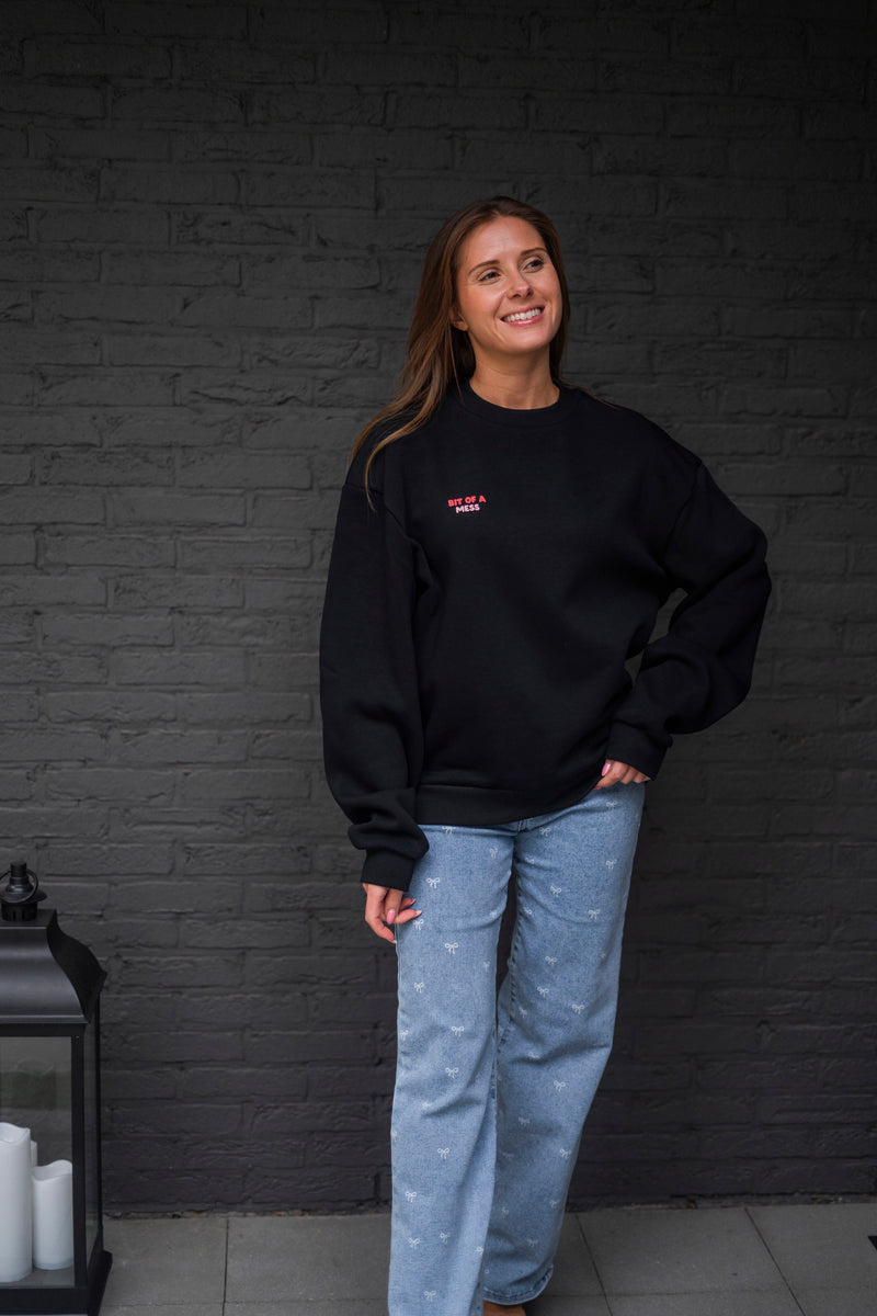 BIT OF A MESS SWEATER