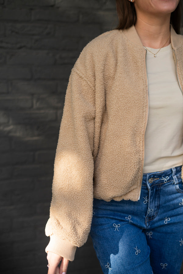 TEDDY BOMBER JACKET