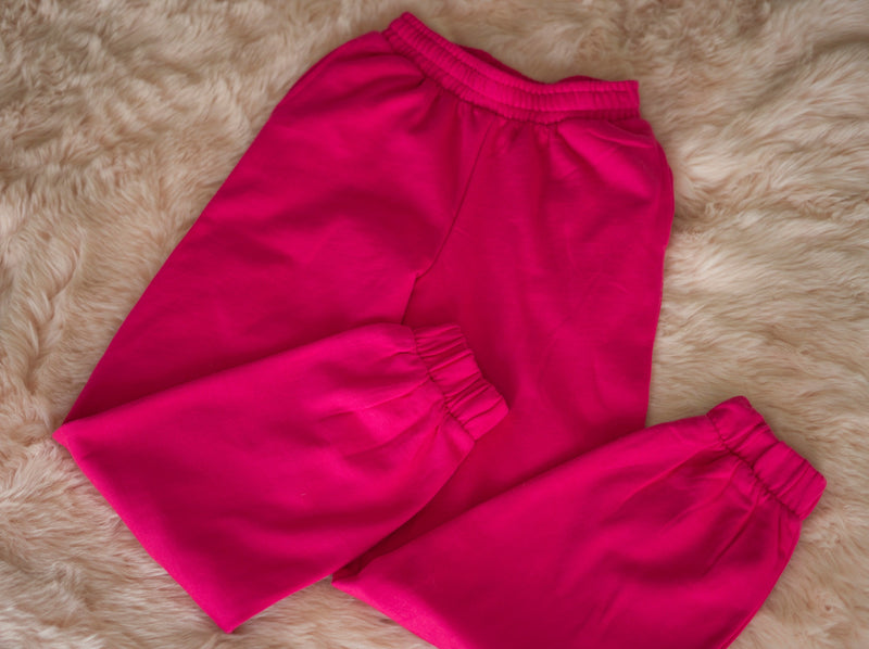 FUCHSIA SWEATPANTS