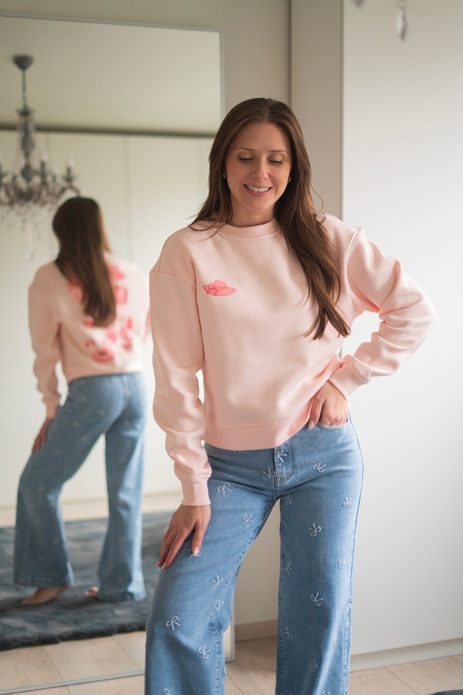 2026 ROSE PINK SWEATER – By Margaux