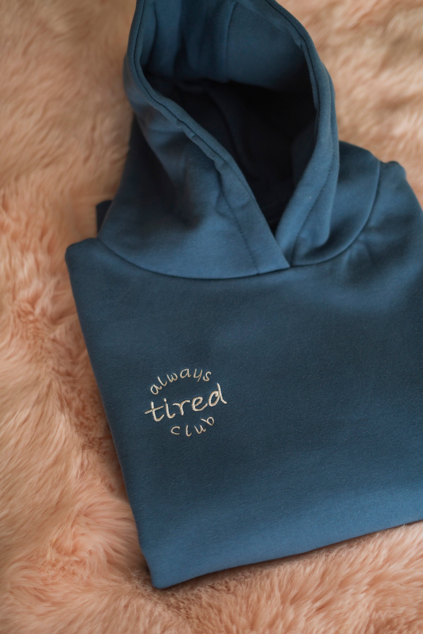 ALWAYS TIRED CLUB HOODIE – By Margaux