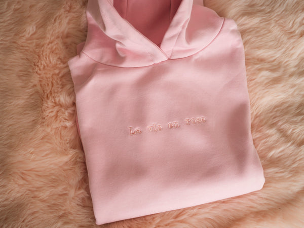 LA VIE EN ROSE HOODIE