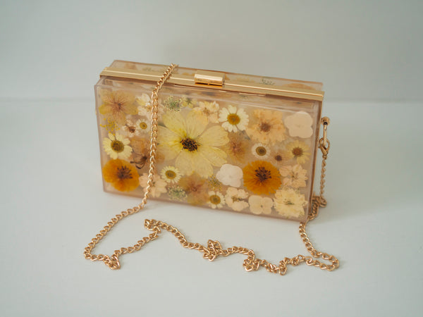 IBIZA FLORAL CLUTCH