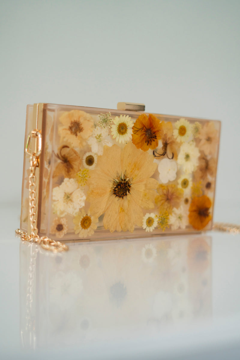 IBIZA FLORAL CLUTCH