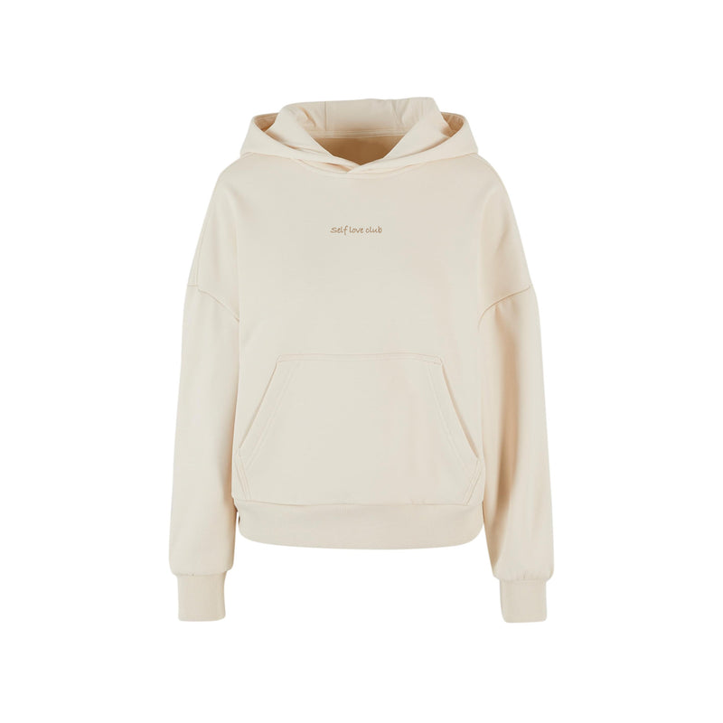 SELF LOVE CLUB BEIGE HOODIE