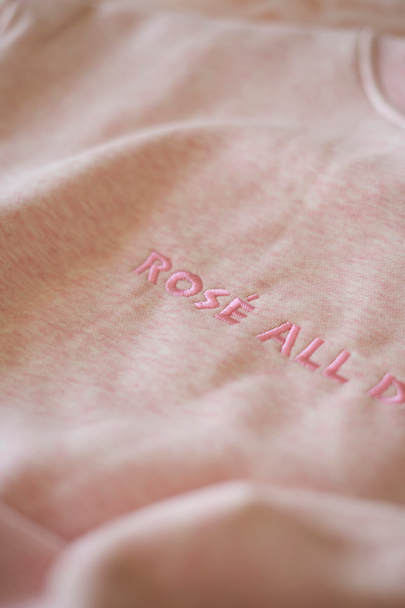 ROSÉ ALL DAY PINK SWEATER 2