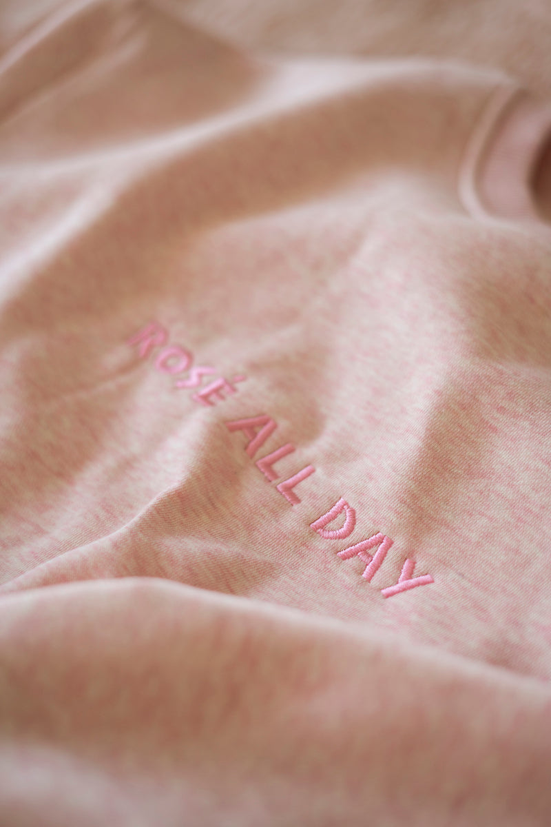 ROSÉ ALL DAY PINK SWEATER 2
